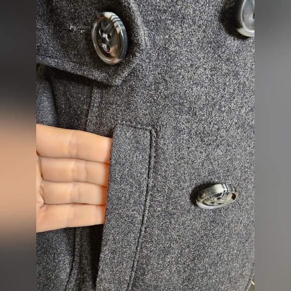 Nine West grey wool blend jacket. Size 6 - Picture 4 of 9